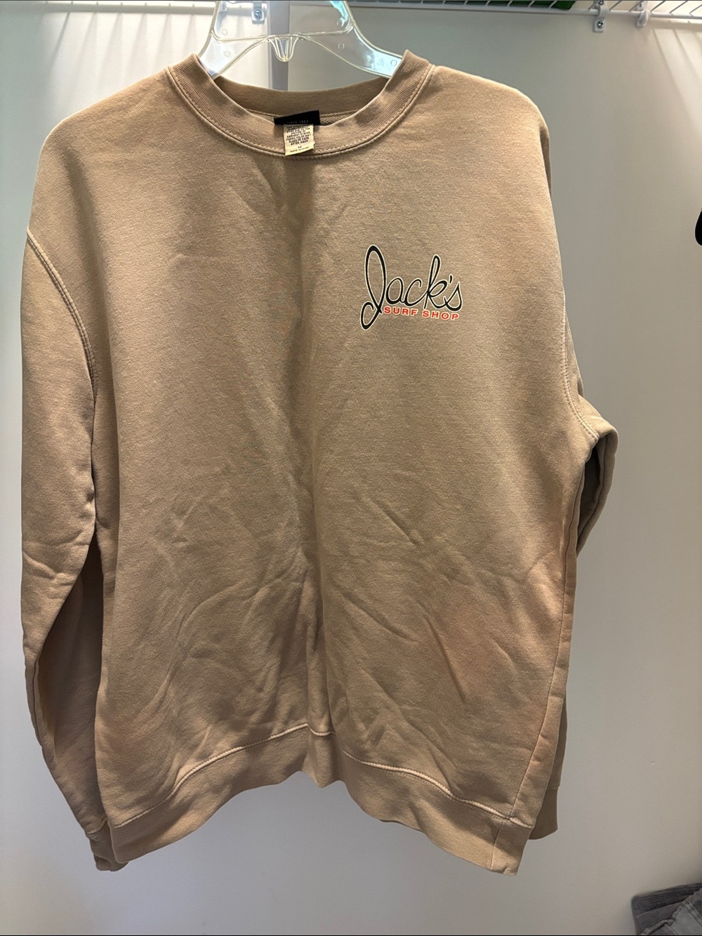 Jack's Surfboards Little Dude Pigment Crewneck Sweatshirt